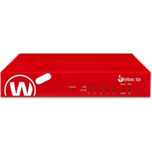 Watchguard - Firebox T25 - Firewall-router - EU-stekker - Tot 3.14 Gbps