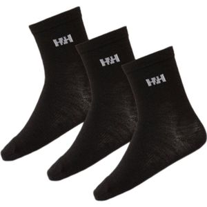 Helly Hansen Wool Basic Short Socks 3 Pairs Zwart EU 23-25 Jongen