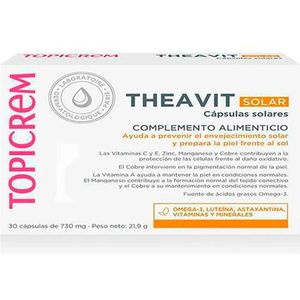 TOPICREM - Theavit Solar - Voedingssupplement - 30 Capsules