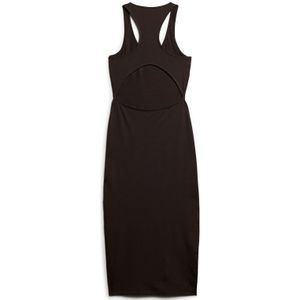 Superdry Scoop Neck Jersey Midi Jurk