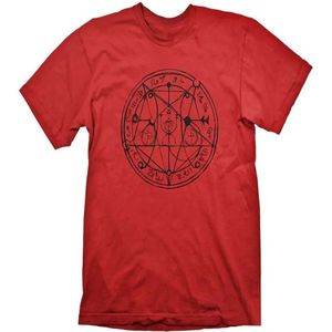 Shine Star Doom Pentagram T-shirt Met Korte Mouwen