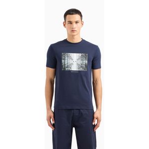 Armani Exchange 3dzthv_zjbyz Short Sleeve T-shirt Blauw 2XL Man