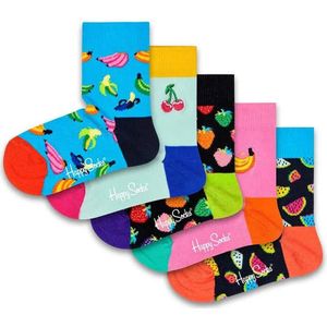 Happy Socks - Fruits Gift - Sokken - 5 Paren - Veelkleurig
