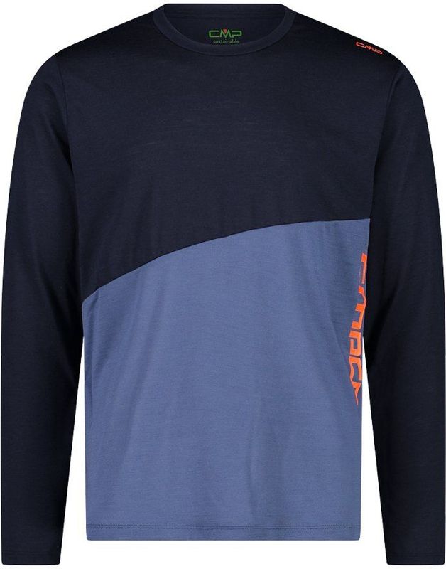 Cmp - 32L2787 - T-shirt - Lange Mouwen - Gerecycled Merino-Jersey