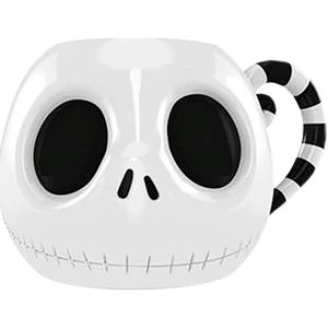 Disney Nightmare Before Christmas Skull 3d Mug Mug Wit