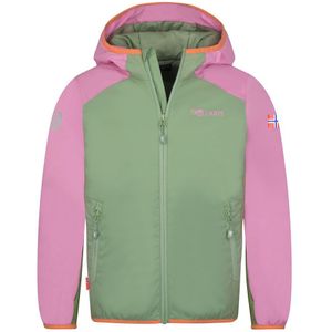 Trollkids Halsafjord Jacket Groen,Roze 152 cm Jongen