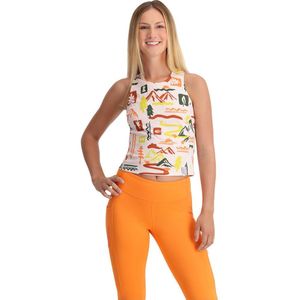 Spyder Follow Me Sleeveless T-shirt Oranje S Vrouw