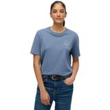 Superdry - Luxe Casual Relaxed T-shirt - Katoen - Korte Mouwen