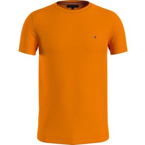 Tommy Hilfiger Stretch Slim Fit T-shirt Met Korte Mouwen