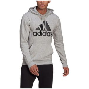 Adidas Essentials Big Logo Hoodie Grijs S / Regular Man