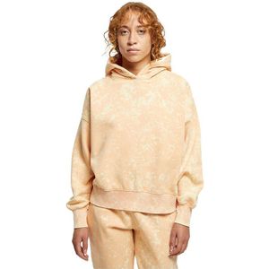 Urban Classics Oversized Towel Washed Hoodie Beige L Vrouw
