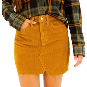 Superdry - Denim Rok - Blauw - Denim - Rits- en Knoopsluiting