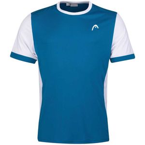 Head Racket Davies Short Sleeve T-shirt Blauw 140 cm Jongen