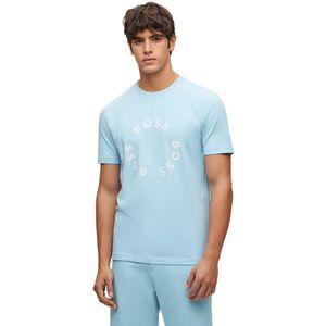 Boss 4 10194355 Short Sleeve T-shirt Blauw 2XL Man
