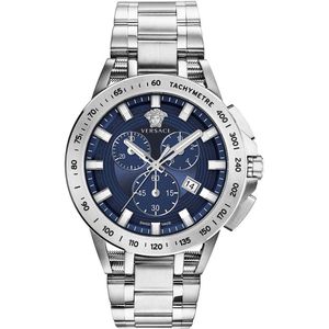 Versace VE3E00521 horloge mannen - Roestvrij Staal - zilver