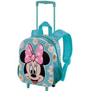 Karactermania Disney Minnie Mouse Spring Small 3d Backpack With Wheels Blauw