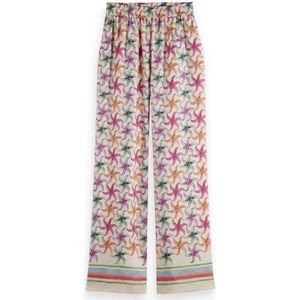 Scotch & Soda Gia Starfish Printed Broek
