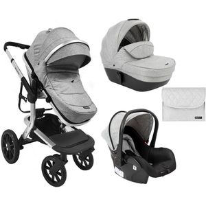 Kikkaboo 3 In 1 With Rigid Capo Irene 2023 Baby Stroller Grijs