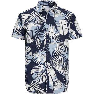 Jack & Jones Oshua Floral Overhemd Met Korte Mouwen