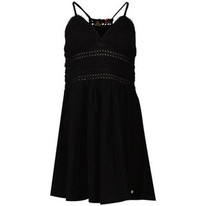 Superdry Lace Long Sleeve Short Dress Zwart XS Vrouw