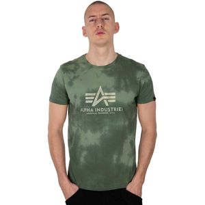 Alpha Industries Basic Batik T-shirt Met Korte Mouwen