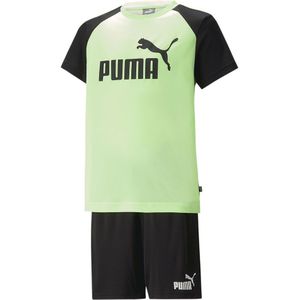 Puma Polyester Set Tracksuit Groen 5-6 Years