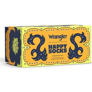 Happy Socks Wrangler Rodeo Days Gift Set Crewsokken 6 Paren