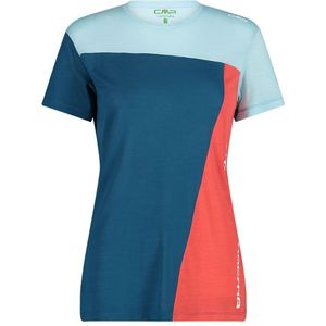 Cmp 33n7966 T-shirt Rood,Blauw 2XS Vrouw