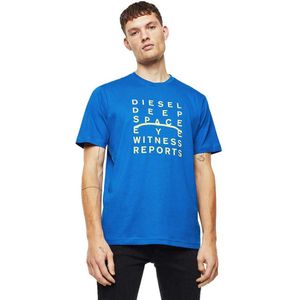 Diesel Just J5 Short Sleeve T-shirt Blauw S Man
