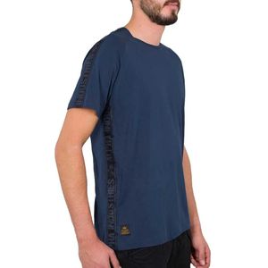 Alpha Industries Ai Tape T-shirt Met Korte Mouwen Blauw Man