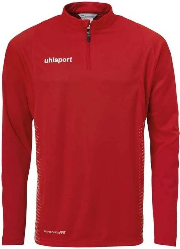 Uhlsport - Score Ziptop - Rood / Wit - Kinderen - Sportieve Ziptop