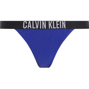 Calvin Klein Kw0kw02392 Thong Bottom Blauw S Vrouw