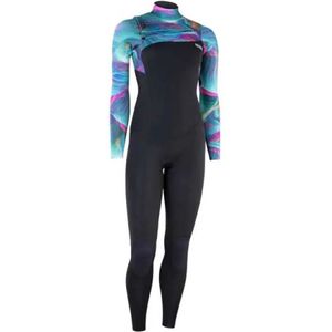 Ion Amaze Core 5/4 Dames Neopreenpak Met Lange Mouwen En Ritssluiting Aan De Voorkant