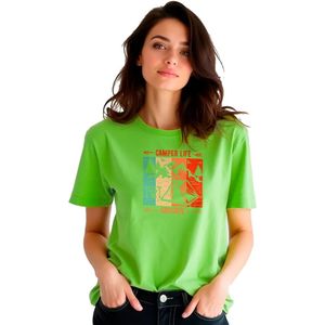 Kruskis Camper Life T-shirt Met Korte Mouwen