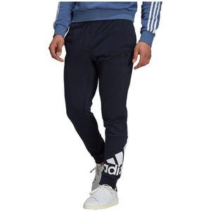 Adidas Essentials French Terry Tapered Cuff Logo Pants Blauw XL / Regular Man