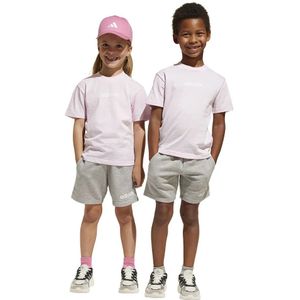 Adidas - Essentials Linear Tee Set - T-shirt en Korte Broek - Zwart - Katoen