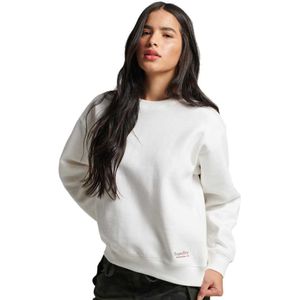 Superdry Essential Logo Unbrushed Hoodie Wit XS Vrouw