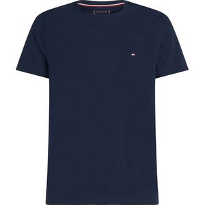 Tommy Hilfiger Core Stretch Extra Slim Fit Short Sleeve T-shirt Blauw 3XL Man