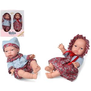 Atosa Set S Bonnie Twins Couple Doll Roze