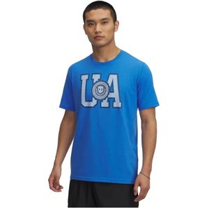 Under Armour College Crest Logo T-shirt Met Korte Mouwen