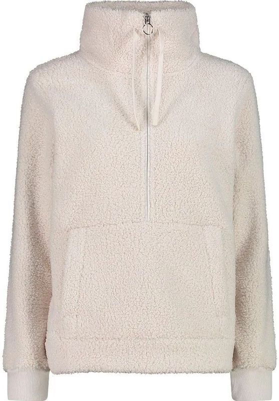 Cmp - 32P3806 - Sweatshirt - Wit - Met Halve Rits