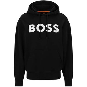 BOSS Hoodie WebasicHood met Logo Black