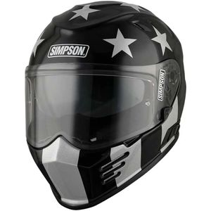 Simpson - Venom - Integraalhelm - Zwart/Goud/Wit