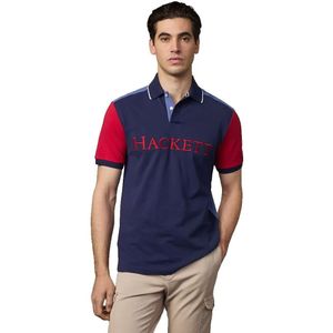 Hackett Heritage Nbr Multi Korte Mouw Poloshirt