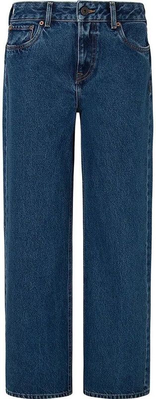 Pepe Jeansvoor vrouwen. PL204699CT9 Jeans Los St Hw blauw (24/32), Casual, Katoen, Denim, Duurzaam