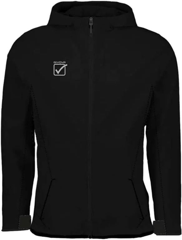 Givova - Rain Jas - Technisch Kledingstuk - Zwart
