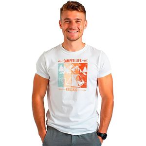 Kruskis Camper Life T-shirt Met Korte Mouwen