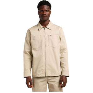 Lee Relaxed Chetopa Over Overshirt Beige XL Man
