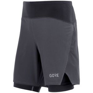 Gore® Wear R7 2 In 1 Shorts Grijs M Man
