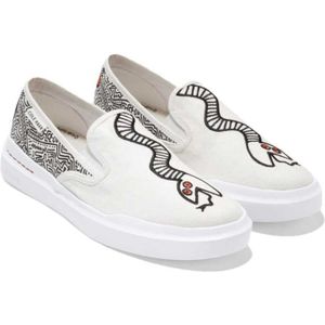 Cole Haan Ch X Keith Haring Grandpro Rally Slipon Slip-on Shoes Wit EU 40 Man